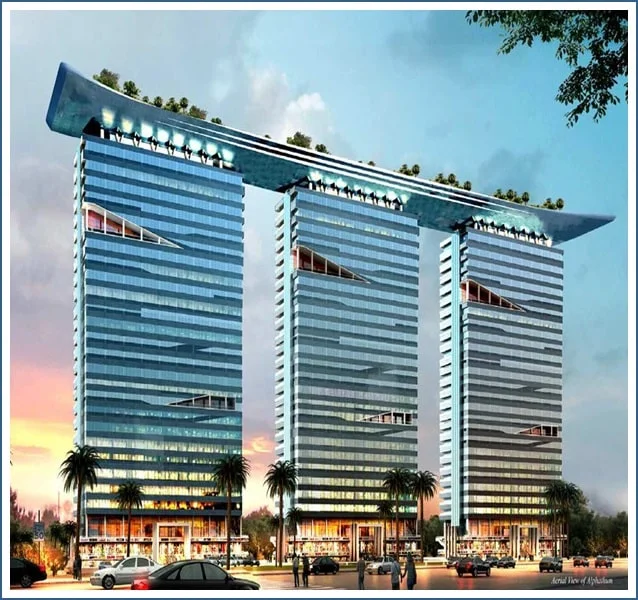 Bhutani Alphathum premium commercial destination in Noida
