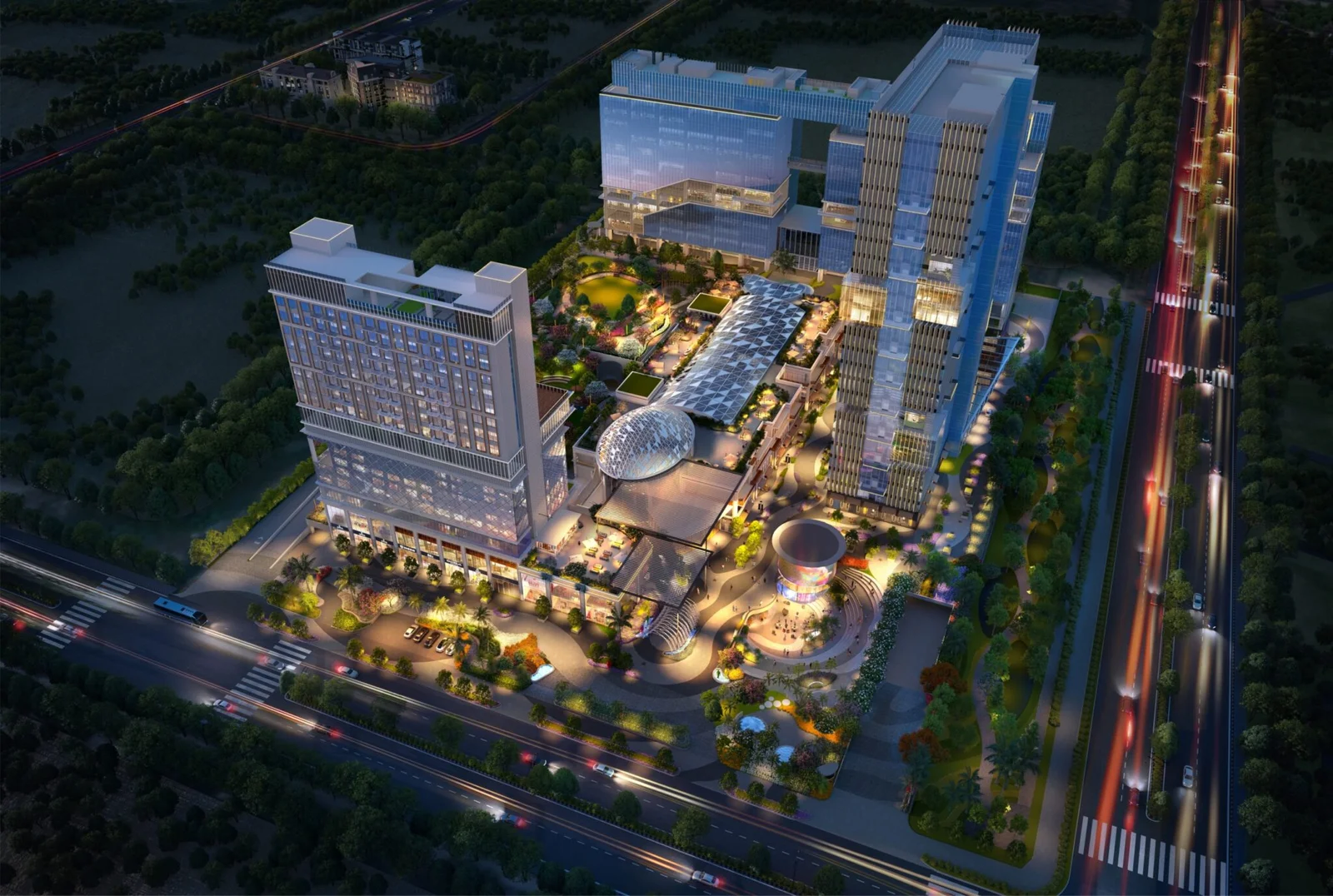 CRC The Flagship premium commercial development in Sector 140A, Noida