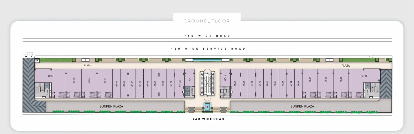 GYGY FIVEO ground floor plan