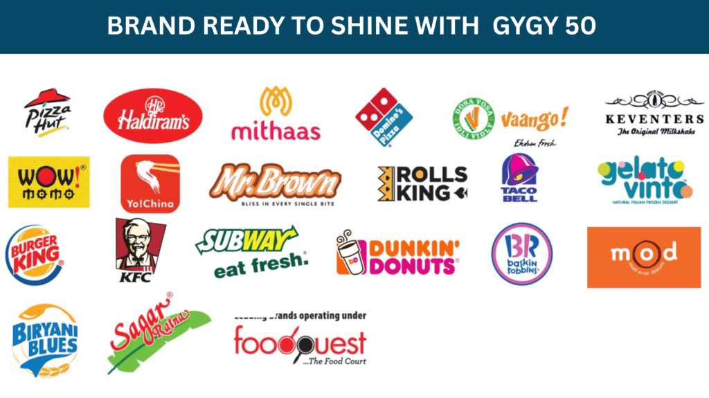 brands ready to shine with gygy 50